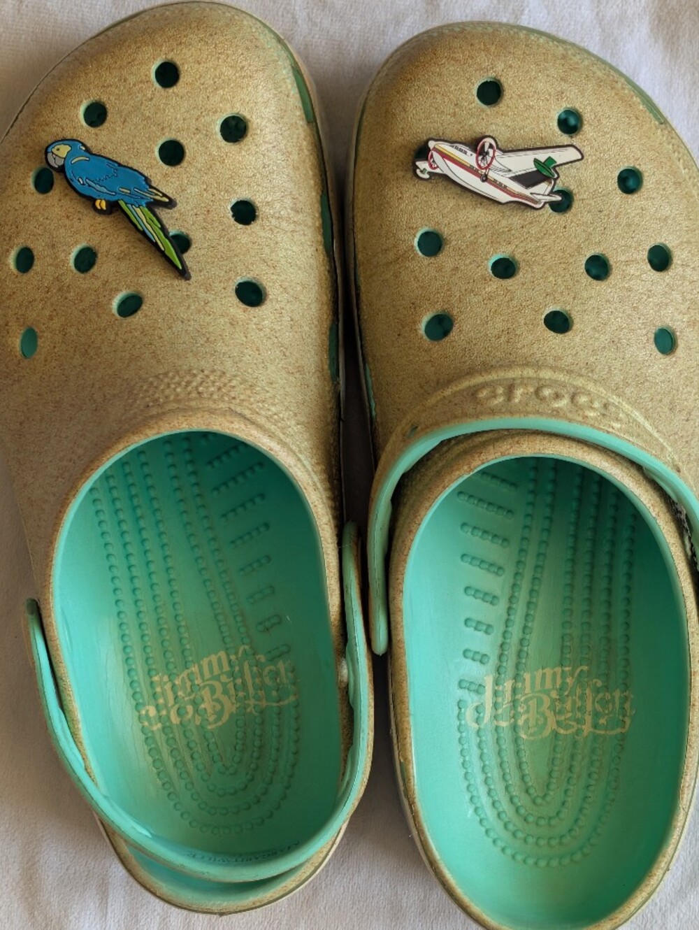 Jimmy Buffet Margaritaville Beach Classic Clogs Crocs women's size 6 mens 8